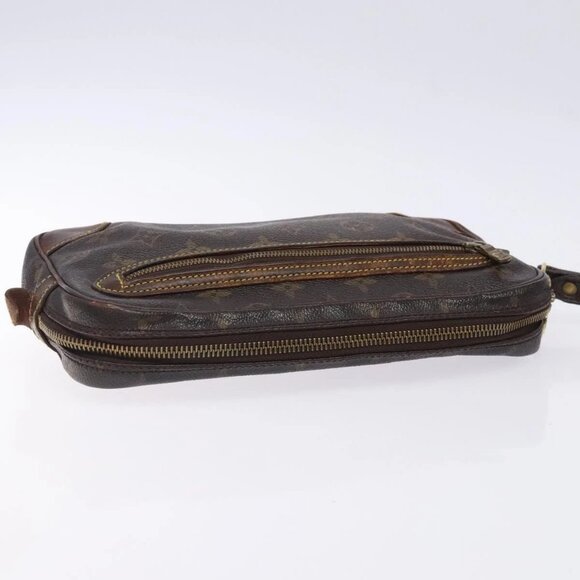 LOUIS VUITTON Monogram Marly Dragonne GM Clutch Bag - Picture 4 of 16